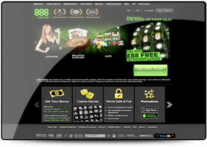 888 Casino screenshot 1