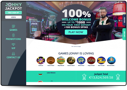 Jonny Jackpot screenshot 1