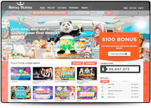 Royal Panda Casino screenshot 1