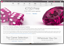Ruby Fortune screenshot 1